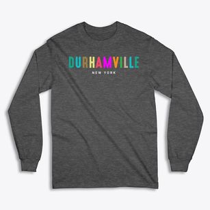 Durhamville New York Color Pop Classic Long Sleeve T-Shirt