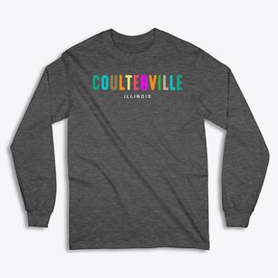 Coulterville Illinois Color Pop Classic Long Sleeve T-Shirt