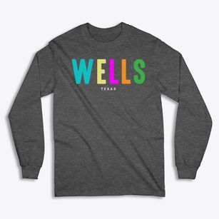 Wells Texas Color Pop Classic Long Sleeve T-Shirt