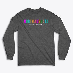 North Augusta South Carolina Color Pop Classic Long Sleeve T-Shirt
