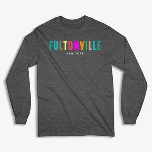 Fultonville New York Color Pop Classic Long Sleeve T-Shirt