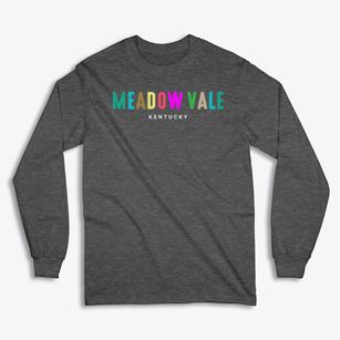 Meadow Vale Kentucky Color Pop Classic Long Sleeve T-Shirt