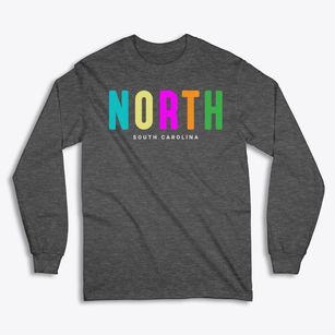 North South Carolina Color Pop Classic Long Sleeve T-Shirt