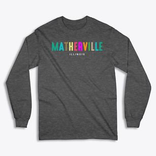 Matherville Illinois Color Pop Classic Long Sleeve T-Shirt
