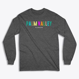 Palm Valley Florida Color Pop Classic Long Sleeve T-Shirt
