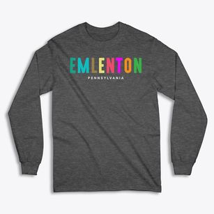 Emlenton Pennsylvania Color Pop Classic Long Sleeve T-Shirt