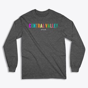 Central Valley Utah Color Pop Classic Long Sleeve T-Shirt