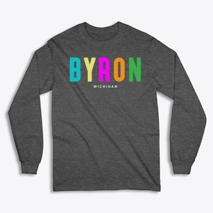 Byron Michigan Color Pop Classic Long Sleeve T-Shirt