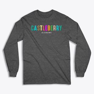 Castleberry Alabama Color Pop Classic Long Sleeve T-Shirt