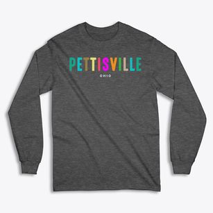 Pettisville Ohio Color Pop Classic Long Sleeve T-Shirt