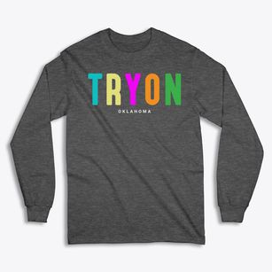 Tryon Oklahoma Color Pop Classic Long Sleeve T-Shirt