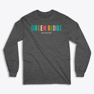 Green Ridge Missouri Color Pop Classic Long Sleeve T-Shirt