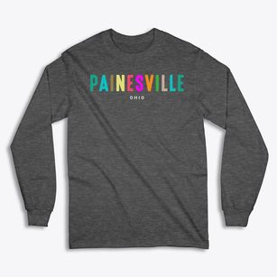 Painesville Ohio Color Pop Classic Long Sleeve T-Shirt