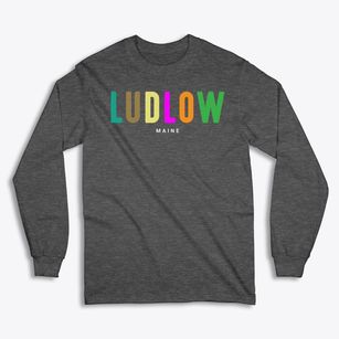 Ludlow Maine Color Pop Classic Long Sleeve T-Shirt