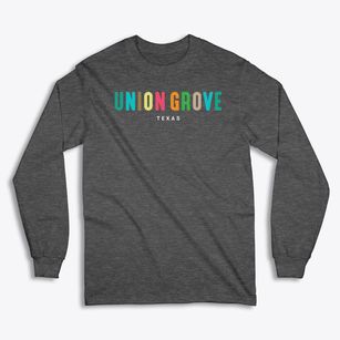 Union Grove Texas Color Pop Classic Long Sleeve T-Shirt