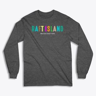 Raft Island Washington Color Pop Classic Long Sleeve T-Shirt