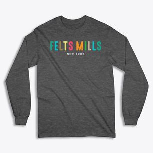 Felts Mills New York Color Pop Classic Long Sleeve T-Shirt