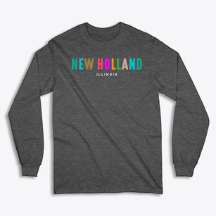 New Holland Illinois Color Pop Classic Long Sleeve T-Shirt