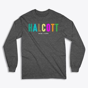 Halcott New York Color Pop Classic Long Sleeve T-Shirt