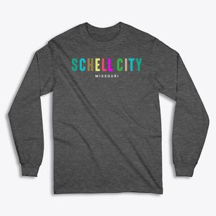 Schell City Missouri Color Pop Classic Long Sleeve T-Shirt