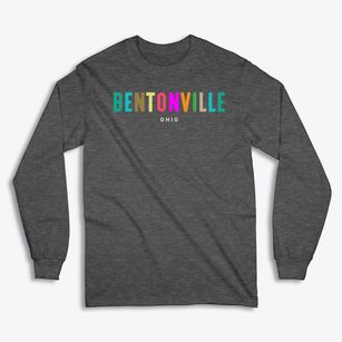 Bentonville Ohio Color Pop Classic Long Sleeve T-Shirt