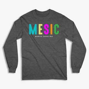 Mesic North Carolina Color Pop Classic Long Sleeve T-Shirt