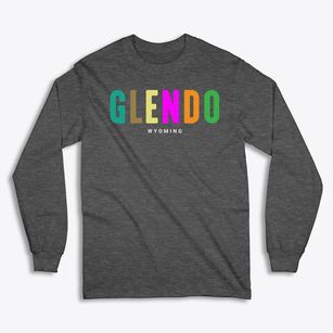 Glendo Wyoming Color Pop Classic Long Sleeve T-Shirt