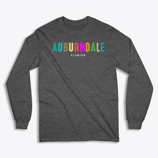 Auburndale Florida Color Pop Classic Long Sleeve T-Shirt