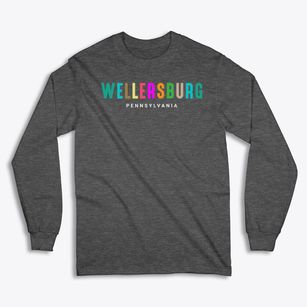 Wellersburg Pennsylvania Color Pop Classic Long Sleeve T-Shirt