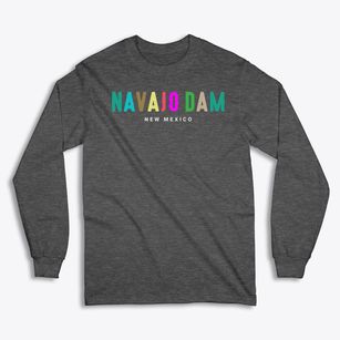 Navajo Dam New Mexico Color Pop Classic Long Sleeve T-Shirt