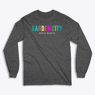 Garden City South Dakota Color Pop Classic Long Sleeve T-Shirt