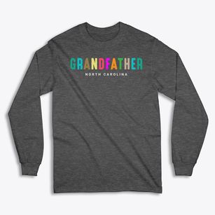 Grandfather North Carolina Color Pop Classic Long Sleeve T-Shirt