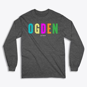Ogden Utah Color Pop Classic Long Sleeve T-Shirt