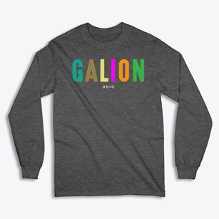 Galion Ohio Color Pop Classic Long Sleeve T-Shirt