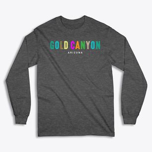 Gold Canyon Arizona Color Pop Classic Long Sleeve T-Shirt