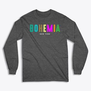 Bohemia New York Color Pop Classic Long Sleeve T-Shirt