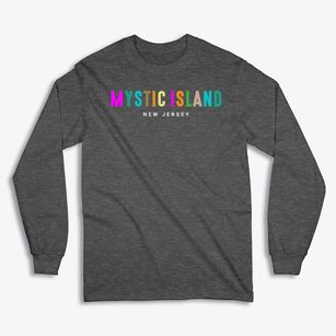 Mystic Island New Jersey Color Pop Classic Long Sleeve T-Shirt