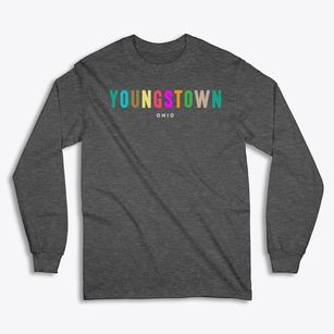 Youngstown Ohio Color Pop Classic Long Sleeve T-Shirt