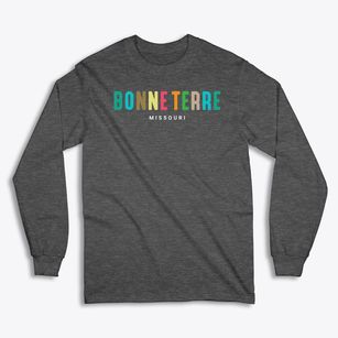 Bonne Terre Missouri Color Pop Classic Long Sleeve T-Shirt