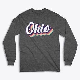  Ohio Retro Candy Vibes Classic Long Sleeve T-Shirt