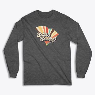  South Carolina Retro Art Classic Long Sleeve T-Shirt