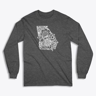  Georgia Mandala Classic Long Sleeve T-Shirt