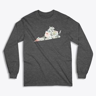  Virginia Spring Dream Classic Long Sleeve T-Shirt