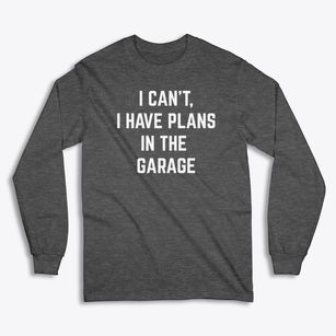   Garage Plans Classic Long Sleeve T-Shirt