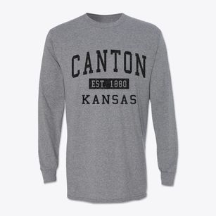 Canton Kansas Classic Established Classic Long Sleeve T-Shirt