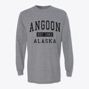 Angoon Alaska Classic Established Classic Long Sleeve T-Shirt