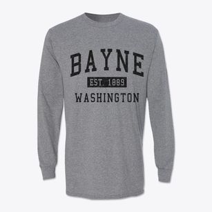 Bayne Washington Classic Established Classic Long Sleeve T-Shirt
