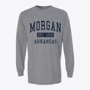 Morgan Arkansas Classic Established Classic Long Sleeve T-Shirt