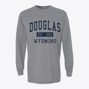 Douglas Wyoming Classic Established Classic Long Sleeve T-Shirt