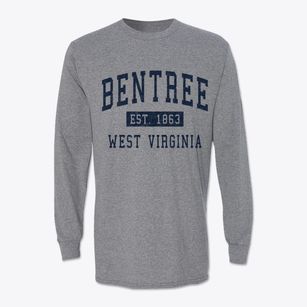Bentree West Virginia Classic Established Classic Long Sleeve T-Shirt